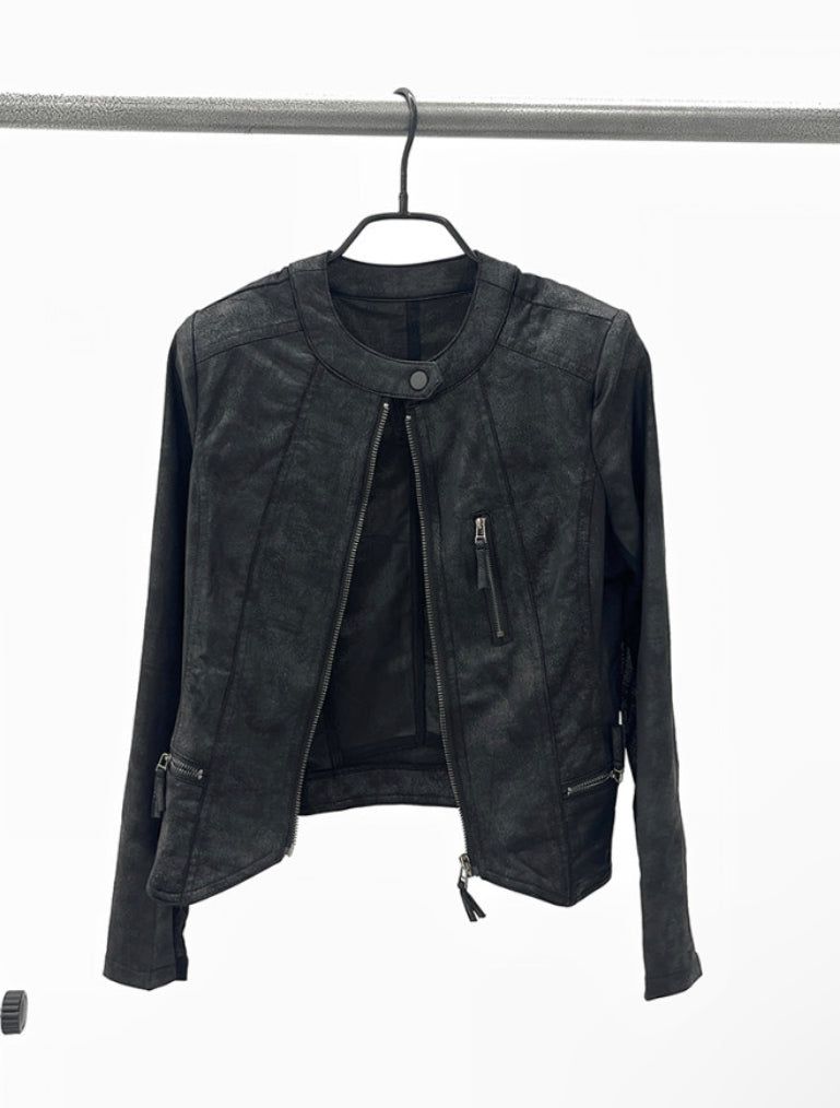 Vintage spandex rider jacket