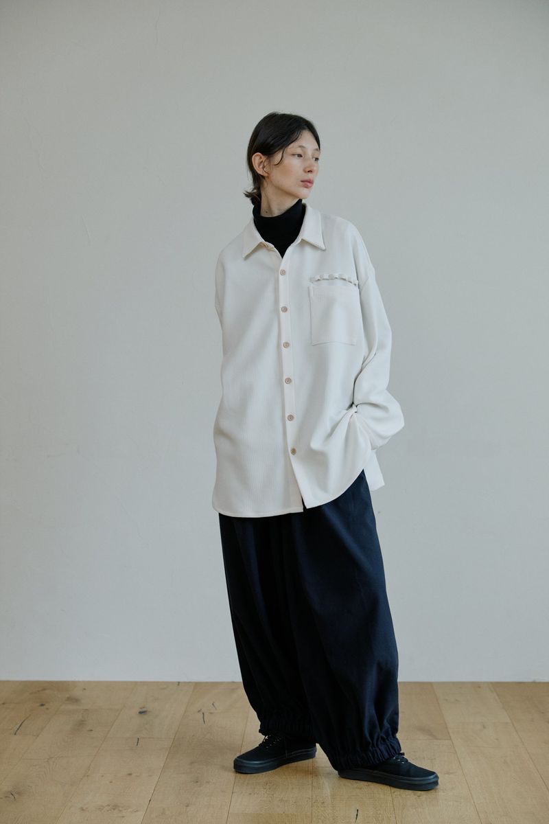 unisex jogger balloon pants navy