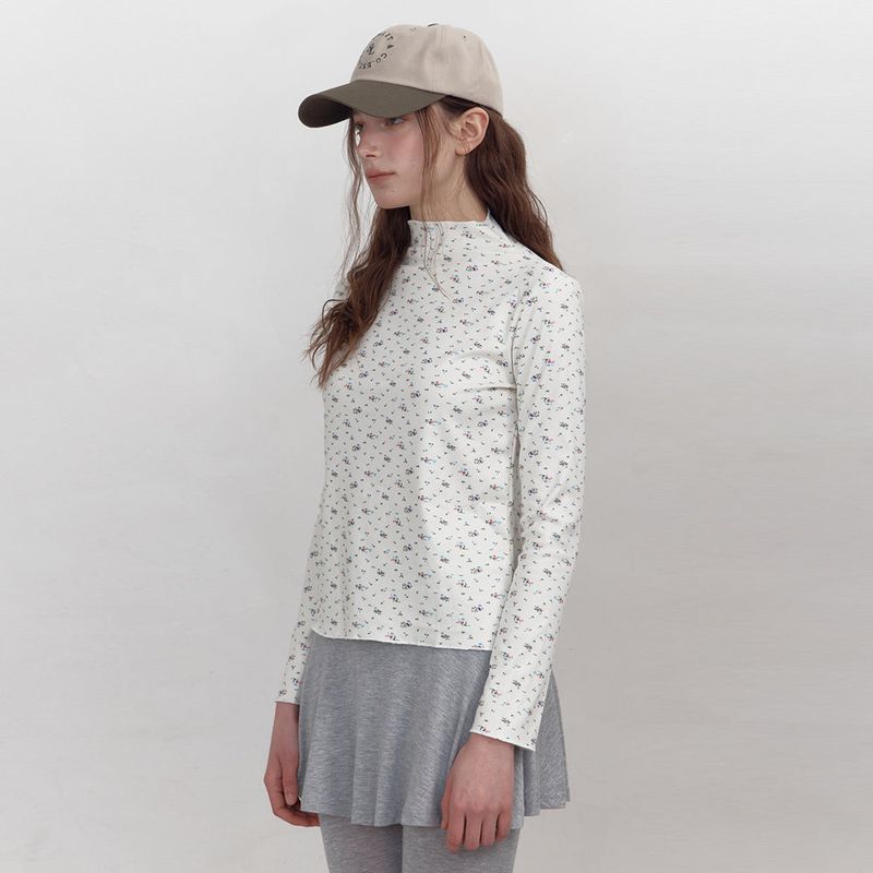 SUNLIT LETTERING BALL CAP (BEIGE/KHAKI)