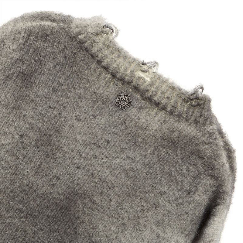 [23FW LSD COLLECTION] Spray Oversized Cardigan_Grey [aespa winter pick]