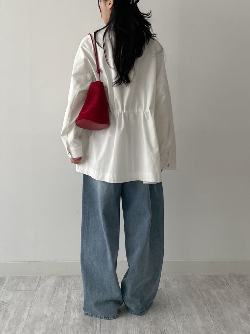 403 Catbrush Wide Denim Pants
