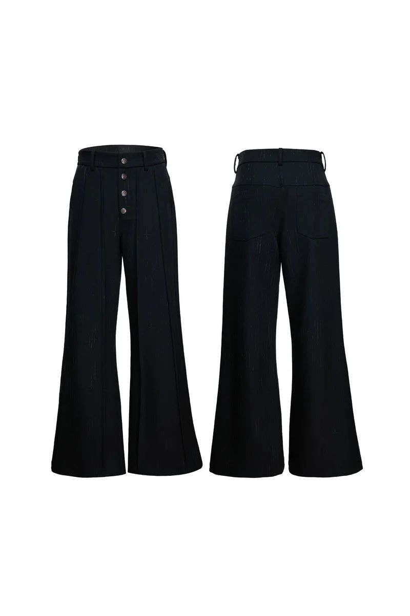 Pleated Double Suit Trousers