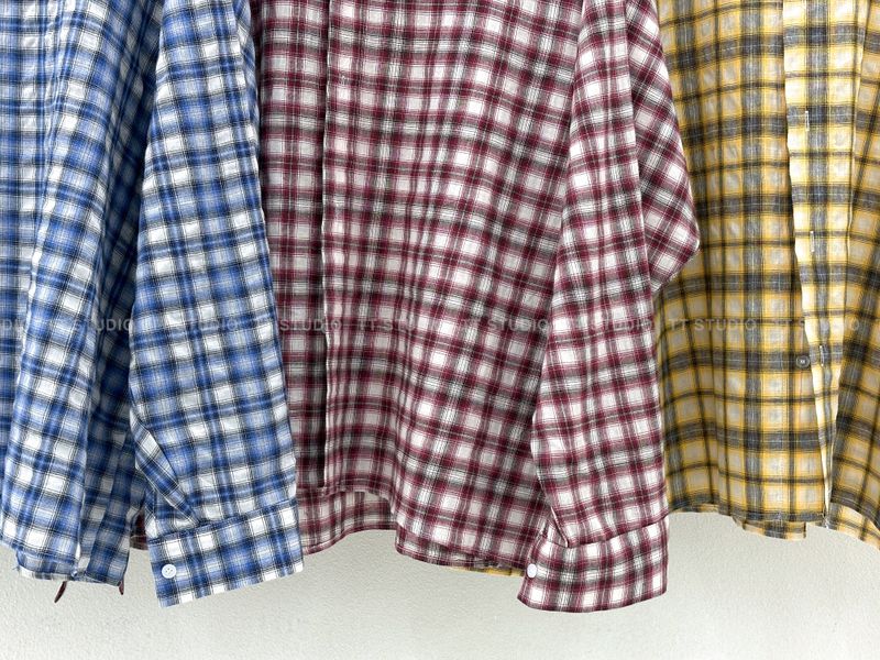 Linen checkered shirt
