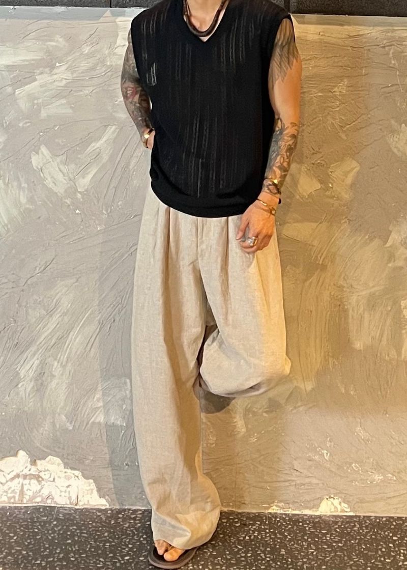Cool Linen Banded Pants 6COLOR