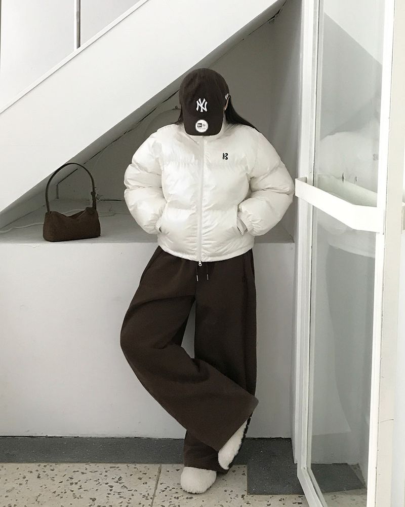 [ORIGINAL] Simple Short Down Jacket