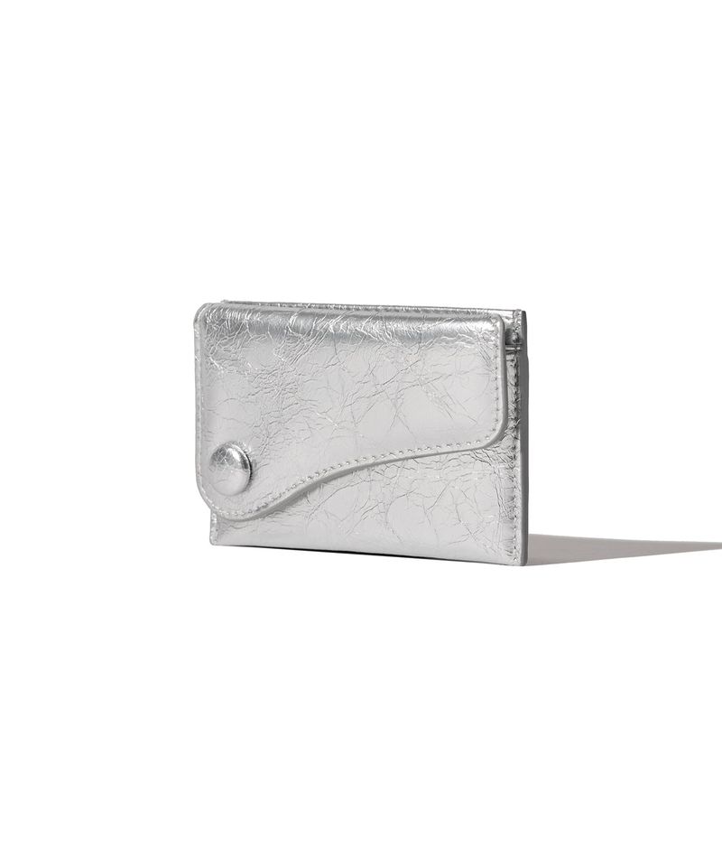 LE MASQUE(ルマスク)の「DOT Saddle Slim mini Card Wallets silver(Smartphone Accessories)」