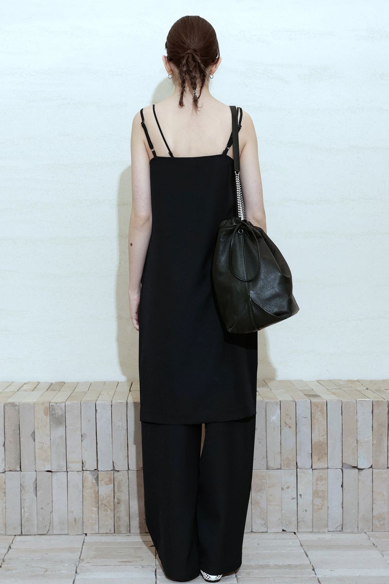 EASY-BANDING SLACKS_NAVY