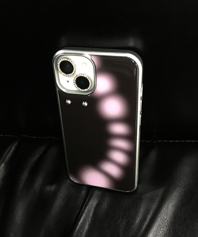 SQUALL（スコール）の「[MADE] [MADE] ピアッシングフォンケース_ピンクブラウン（スマホグッズ/小物）」