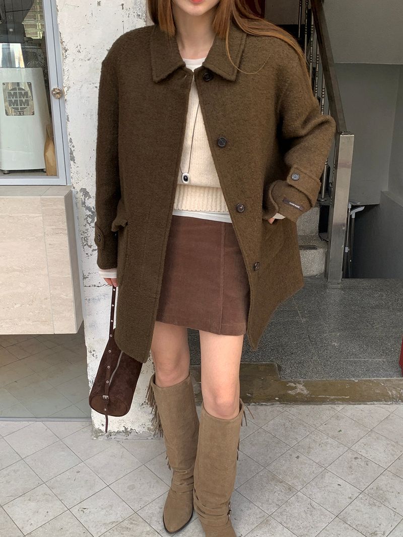 [MADE] BUTTERLIN WOOL ALPACA HANDMADE COAT