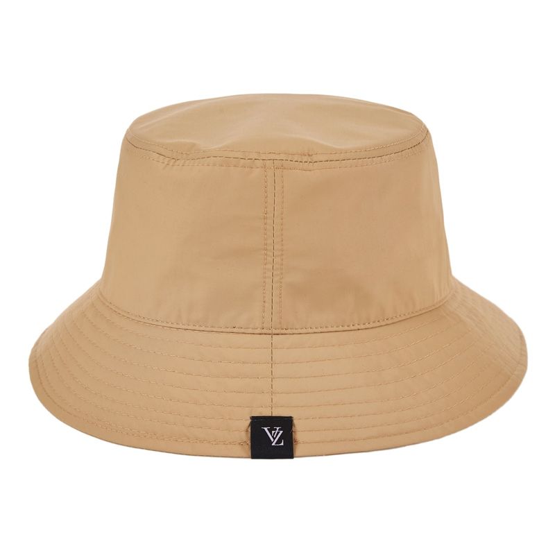 Waterproof String Bucket Hat Beige