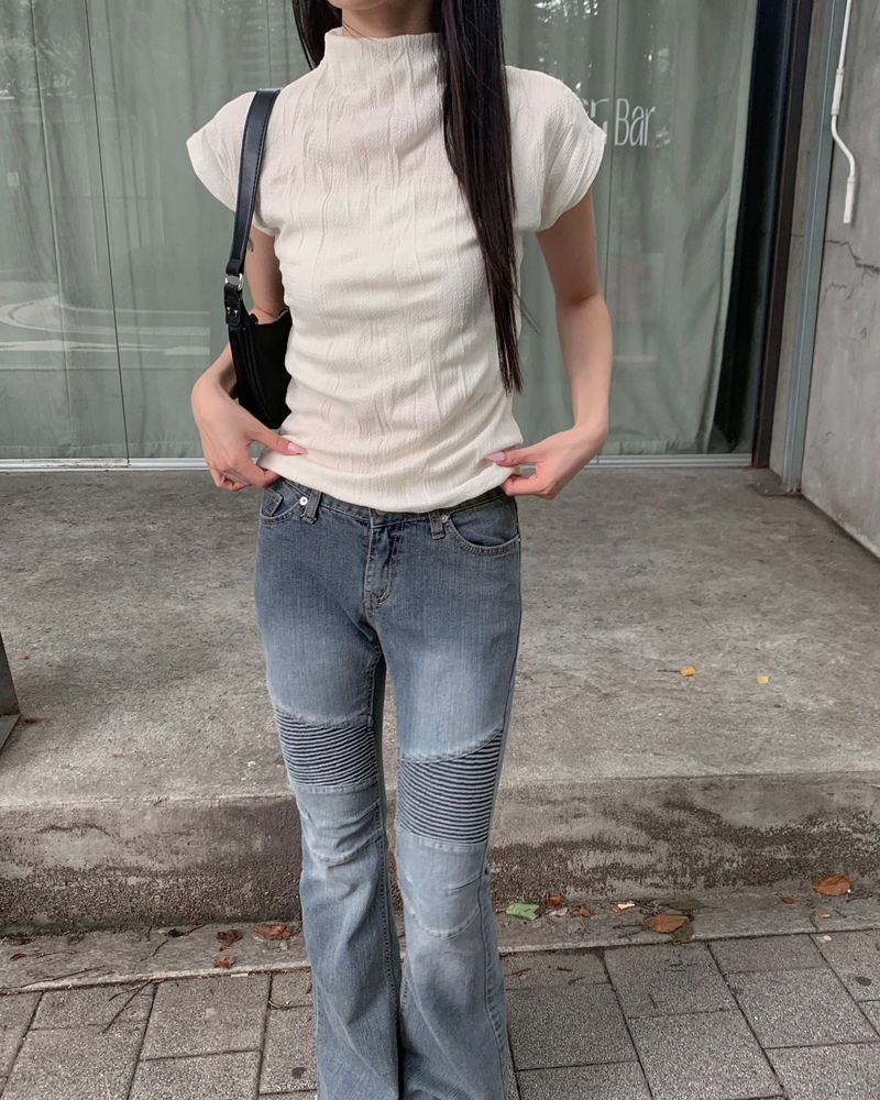 グラブブーツカットパンツ