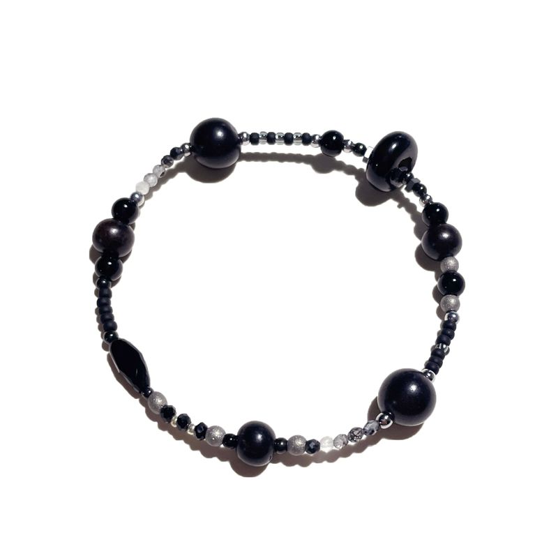 Kichikichiyaya(キチキチヤヤ)の「Kichikichiyaya Bracelet 019 Black(Accessories)」
