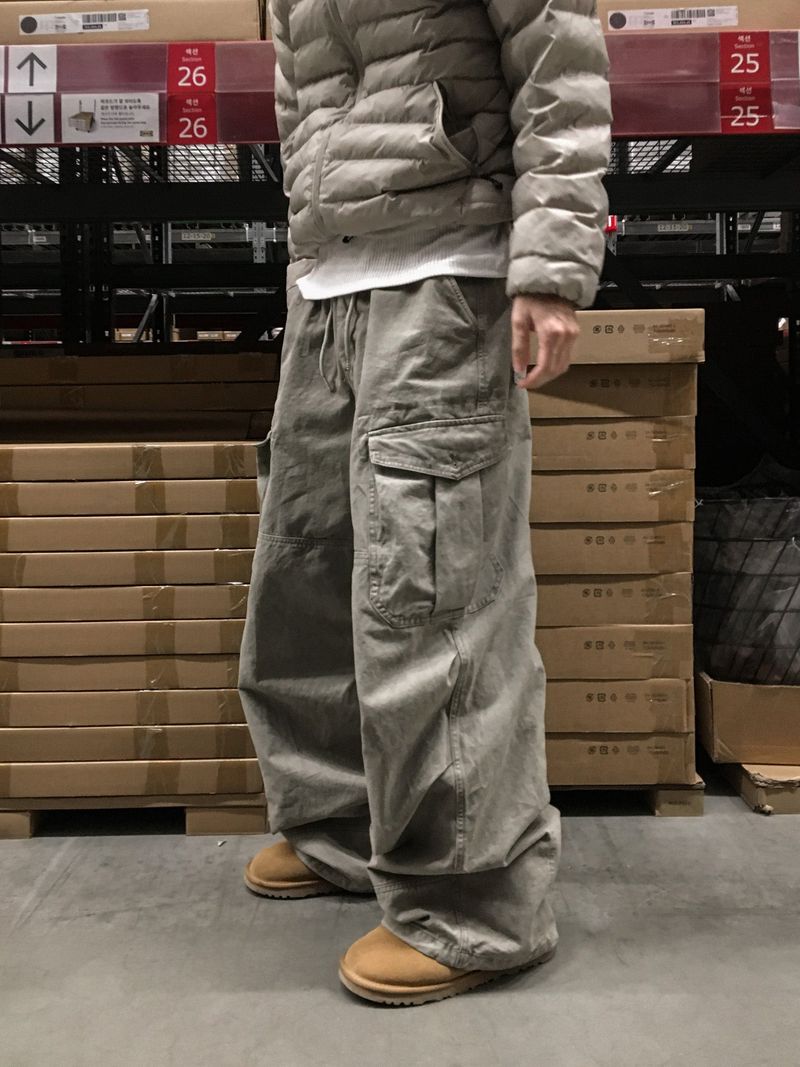 WHAT A LOOK（ワット ア ルック）の「Delta Stonewashed Cargo Pants（Pants）」