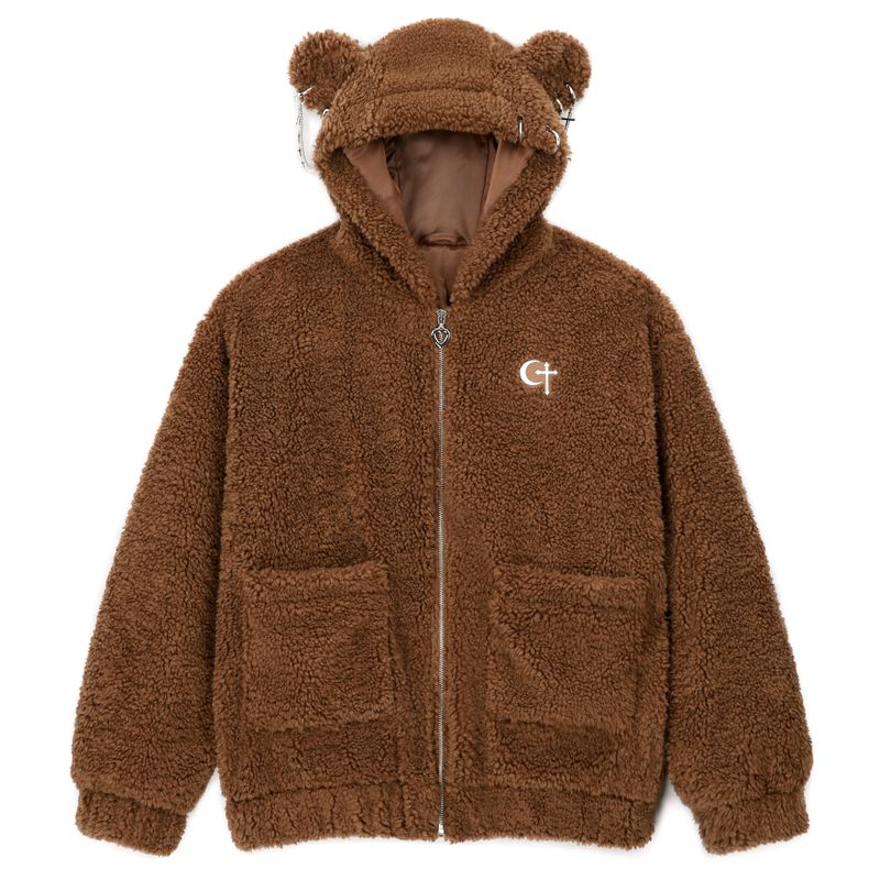 CLUT STUDIO（クラットスタジオ）の「0 5 Punk Bear Fleece Jacket - BROWN（Jackets/Outerwear）」