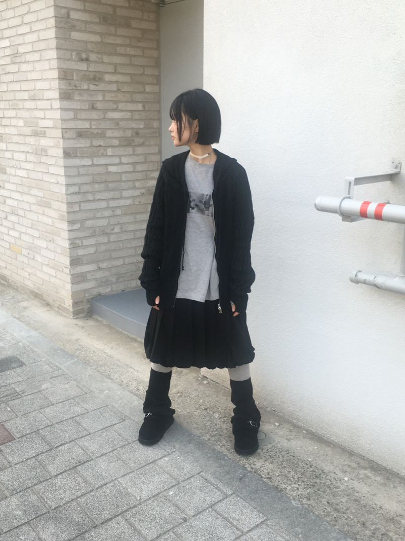 Two Way Cozy Textured Knit Hood
