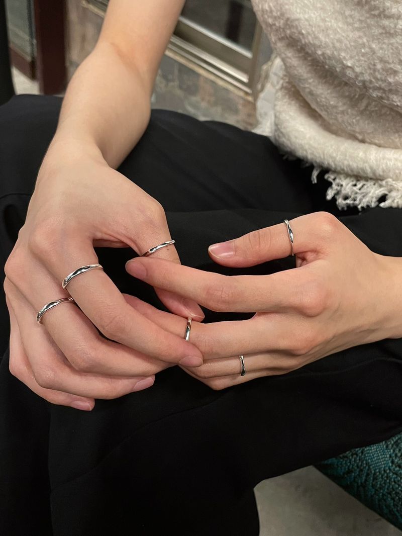 After Dawn（アフター ドーン）の「SIMPLE WAVE RING（Accessories）」