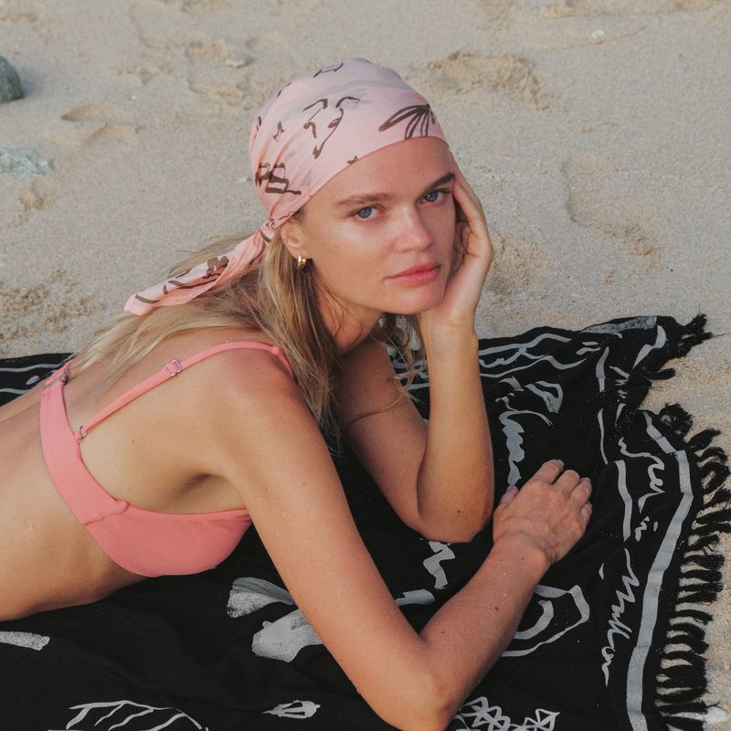 [Organic Scarf] Mallorca - Pink