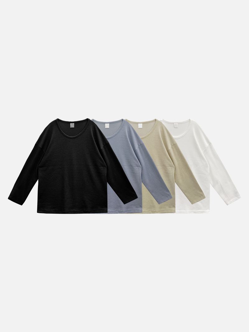 Module Basic Waffle Uniqlo Long Sleeve 4C