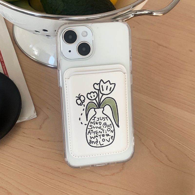 LOVE VASE Magsafe CardPocket