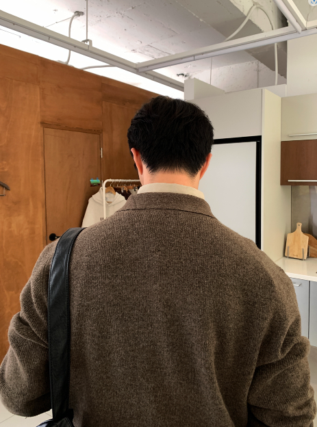  Square Pocket Overfit Corduroy Shirt