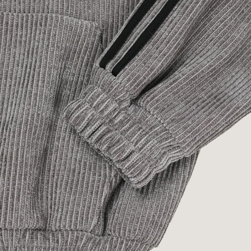 LMN Slay Velour Brushed Hooded Zip-Up (2 colors)