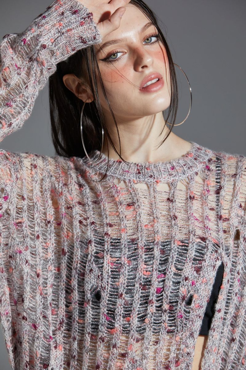 POP SLIT KNIT