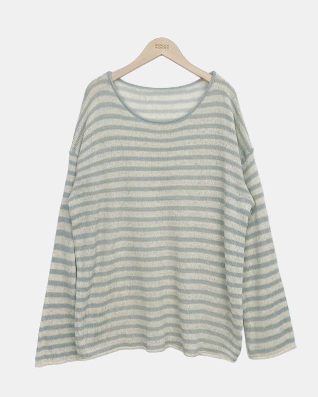 Natin Stripe Long-Sleeve Knit