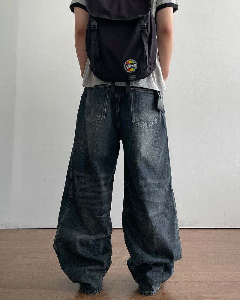 Mood Dark Blue Denim Pants