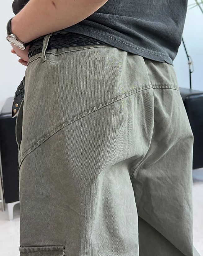 Luca Curved Cargo Pants