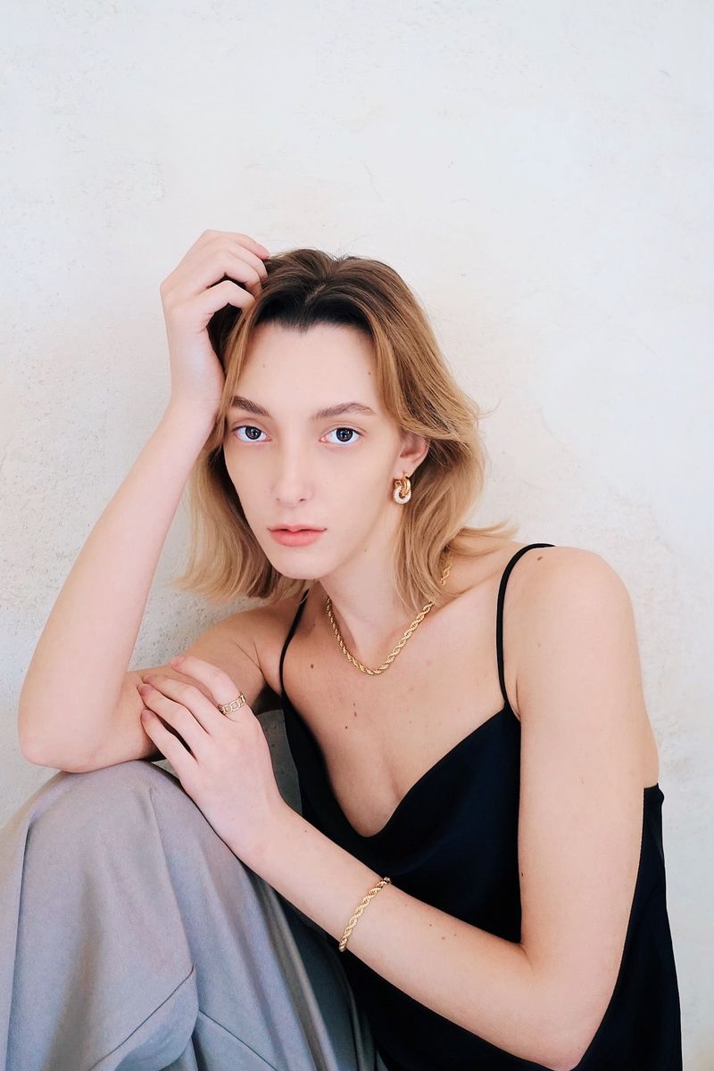 Vera Double Cubic Earrings