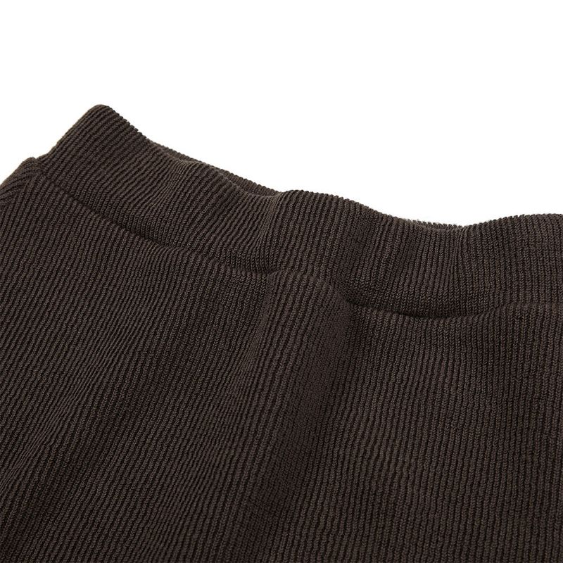 ヘイリーリボンニットスカート / Haley Ribbon Knit Skirt [BROWN]