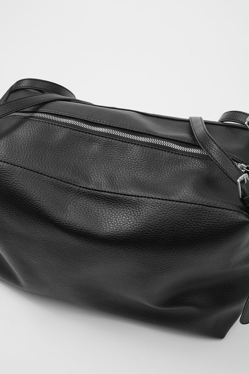 Forte dual strap leather bag