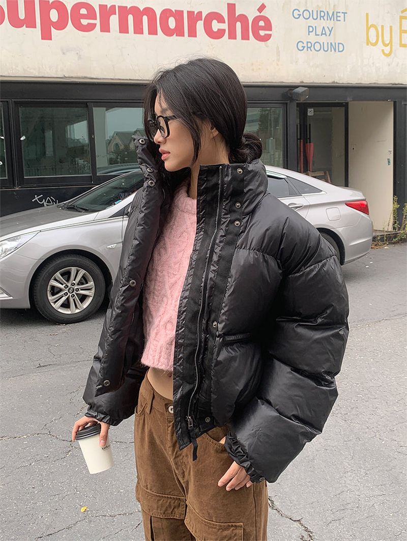 POUND CROPPED PADDING JACKET (6COLOR)