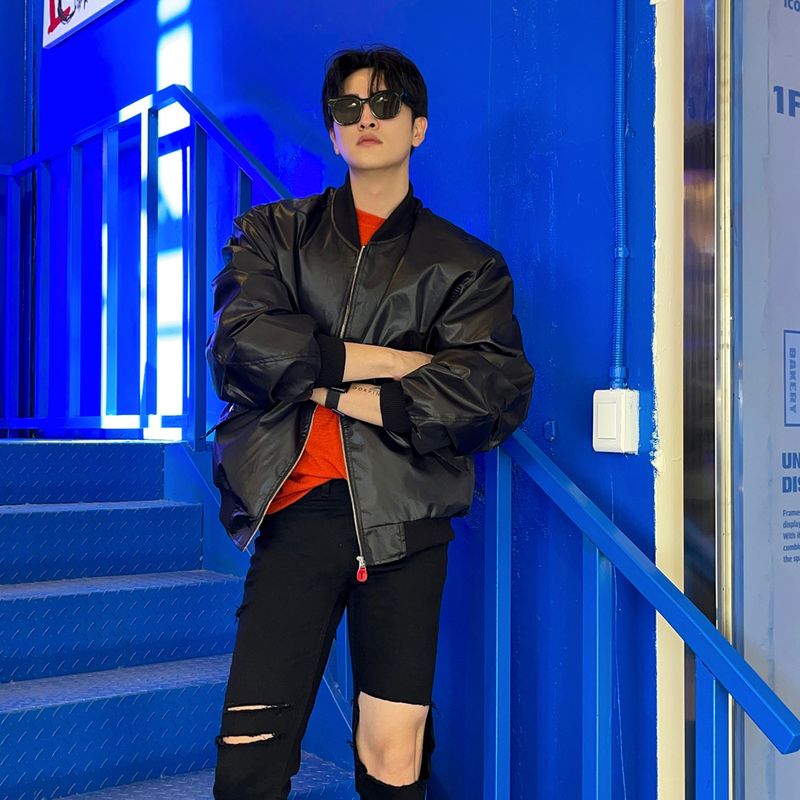 LOOKPINE（ルックパイン）の「ジップアップルーズフィットジャケット（ジャケット/アウター）」