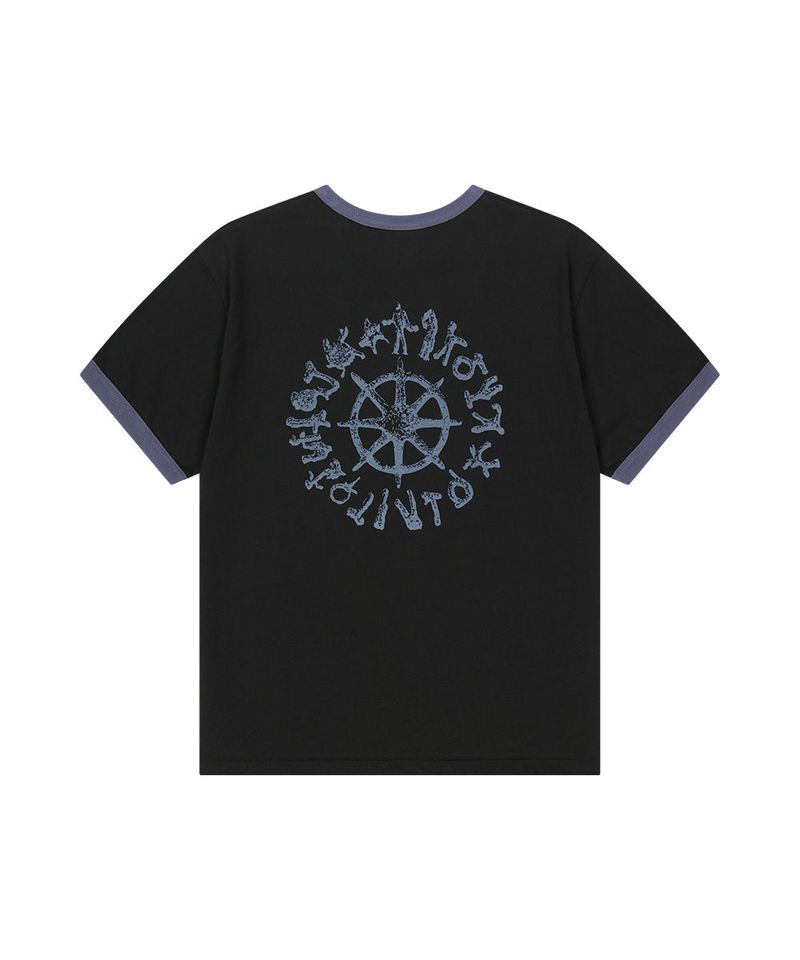 SUN LOGOS RINGER TEE