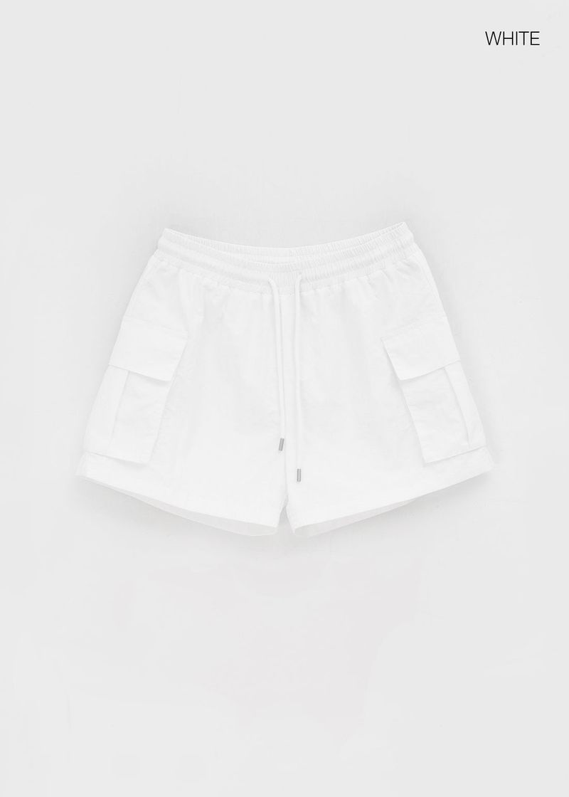 [MADE] Angti Nylon Cargo Banding Shorts