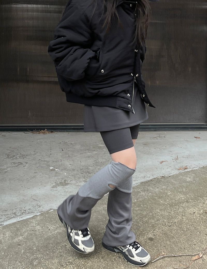 Gorpcore spandex Strap Skirt Leggings
