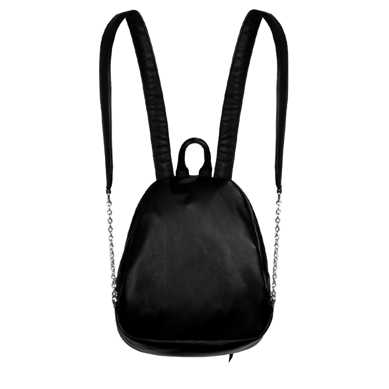 Shadow Chain Mini Backpack (BLACK)