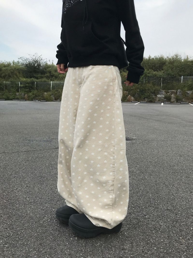Paul Star Dot Cotton Balloon Pants (2c)