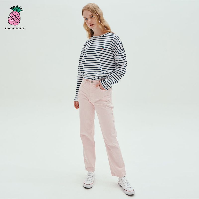 PINK PINEAPPLE（ピンクパイナップル）の「COLOR WIDE PANTS（Pants）」