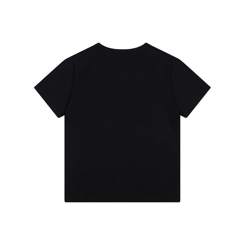 (DUC) GA Semi-Crop Short-Sleeve T-Shirt Black