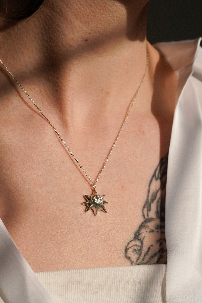 Baby Apollo Necklace - Silver
