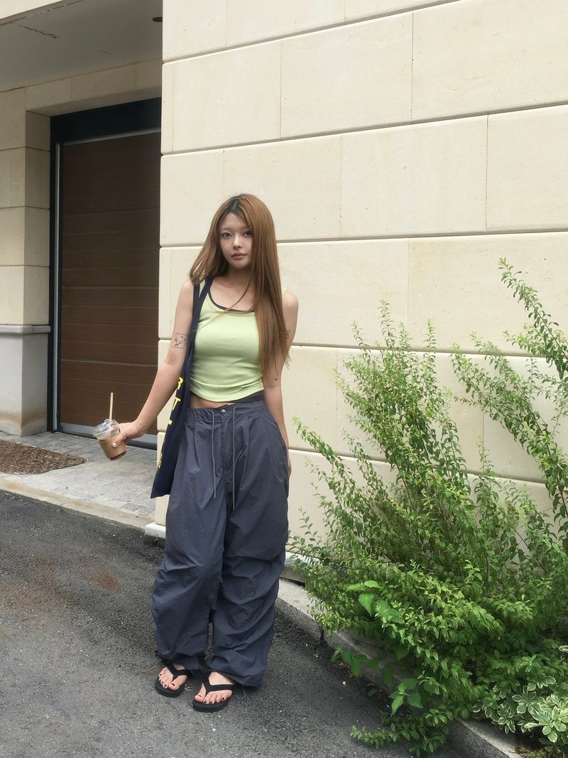Air Flight Shirring Cool Double Pants (4c)