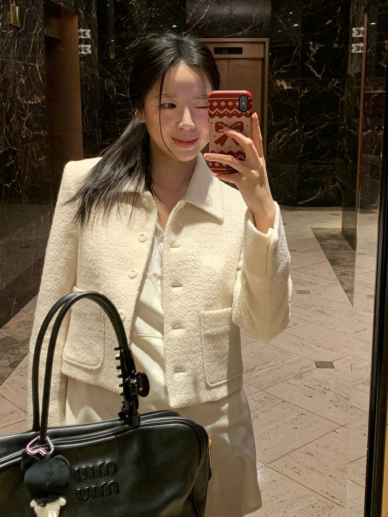TRENDY APPAREL（トレンディー アパレル）の「[MADE] Rohem Wool Mini Jacket（Jackets/Outerwear）」