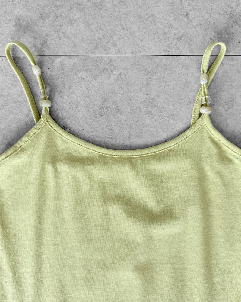 BUBBLE BEADS STRAP CAMI