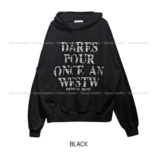Dark Printing Over Hood