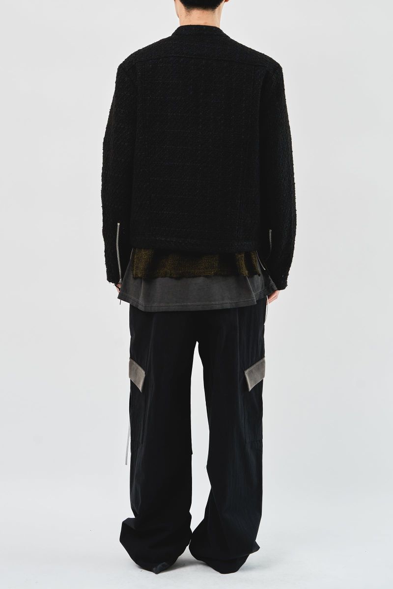 Temple Tweed Biker Jacket