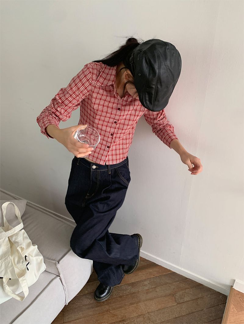 CHECK LINE SHIRT (3C)