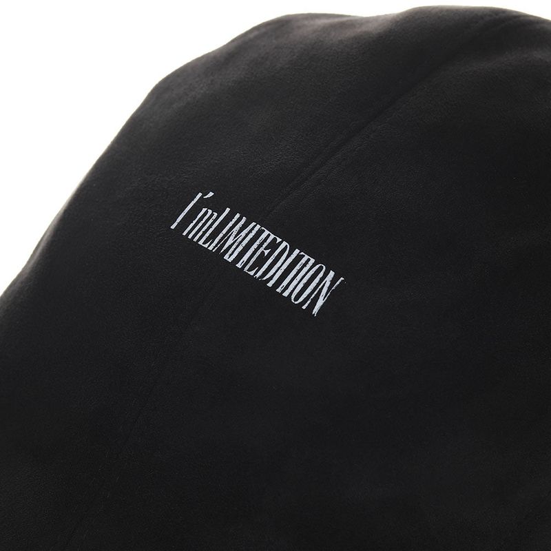 8287 Limitedition Suede Newsboy Cap (Black)