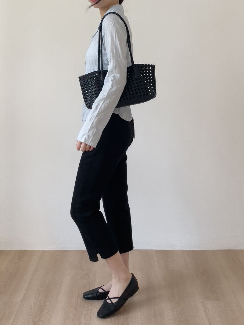 [Pouch SET] Rattan Weaving Shoulder Bag